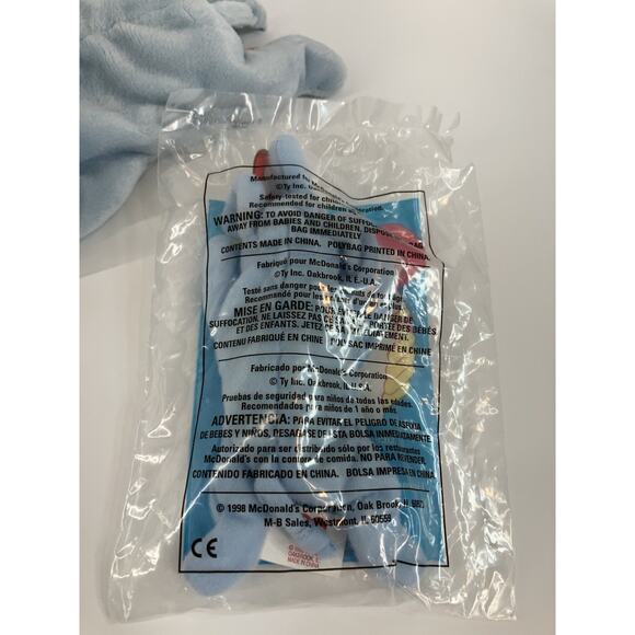 Ty Beanie Babies Bundle (2pcs) Peanut The Elephant And Peanut McDonald’s Toy - Picture 3 of 13